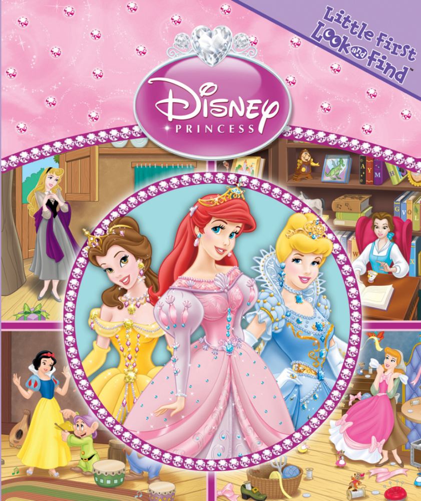 Book~Princess Magic Padded Hardcover First Look And Find