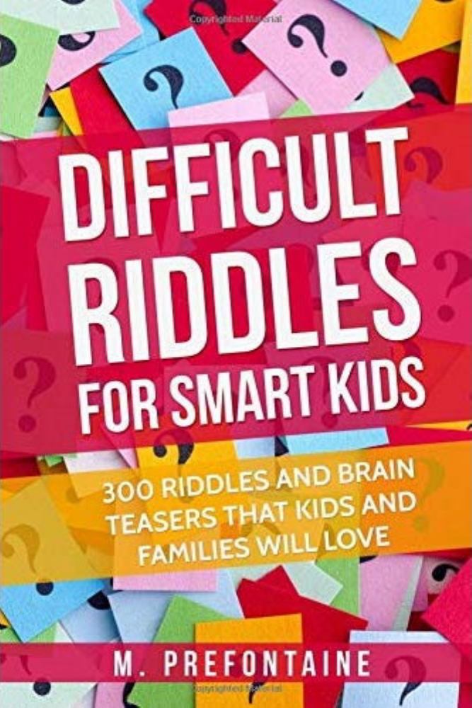 Kids　M.　Paperback　for　Smart　Pangobooks　by　Prefontaine,　Difficult　Riddles