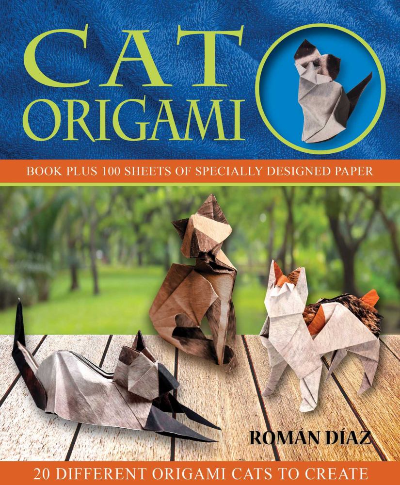 Cat Origami by Roman Diaz, Hardcover