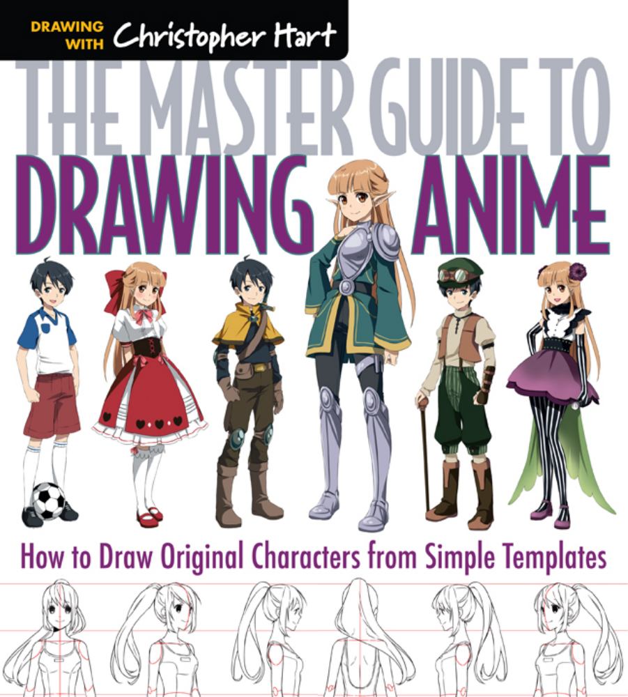 how to draw anime : Learn to Draw Anime and Manga Step by Step Anime Drawing  Book for Kids & Adults. Beginner's Guide to Creating Anime Art Learn to Draw  and Design