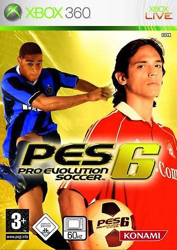 PRO EVOLUTION SOCCER 6 XBOX 360 - PAL - CASE - 2 COVERS - MANUAL