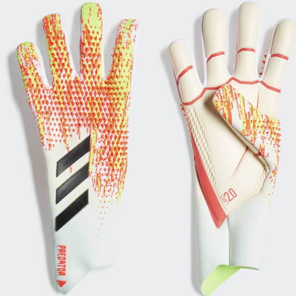 Adidas Predator 20 Pro Gloves - Vit - Outlet 