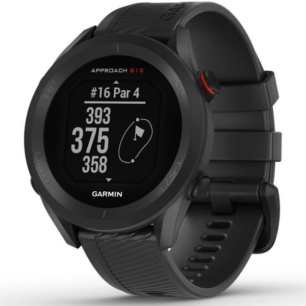 Garmin Approach S12 GPS Golf Watch - Black