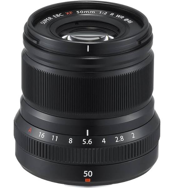 Fujifilm Fujinon XF 50mm f/2,0 R WR svart 