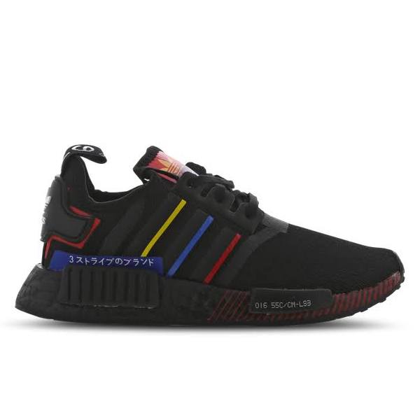 Adidas Nmd R1 12Th - Grade School Shoes - Black - Textile, Synthetics - Size 38 - Foot Locker 