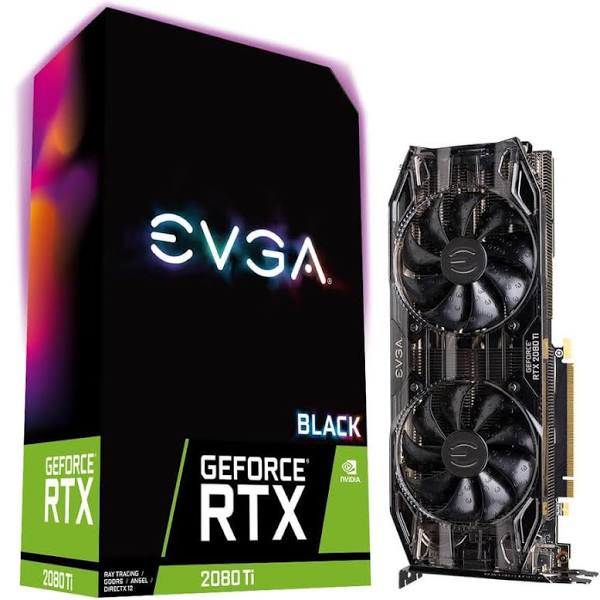 EVGA GeForce RTX 2080 Ti 11GB Black EDITION GAMING - Grafikkort 