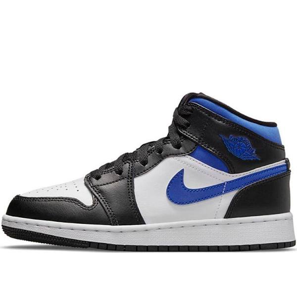 Air Jordan 1 Mid White Racer Blue (GS)