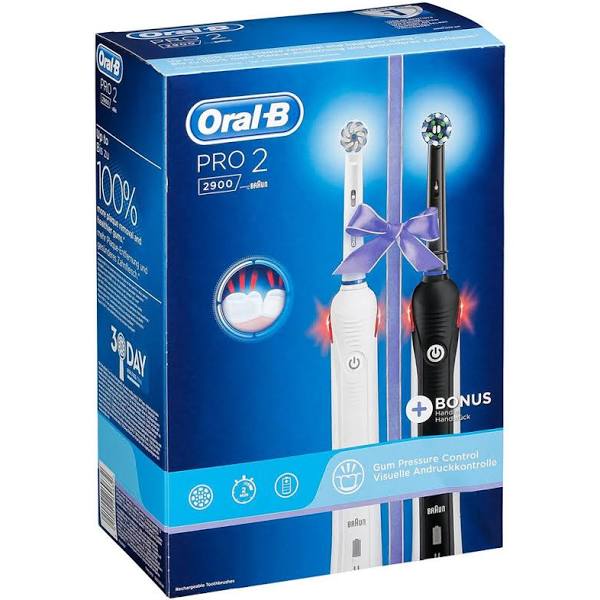 Oral-b Pro 2900 Black & White Edition Eltandborste 