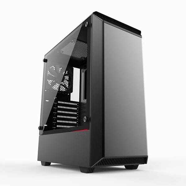 Phanteks Eclipse P300 Tempered Glass Midi-Tower Black computer case 