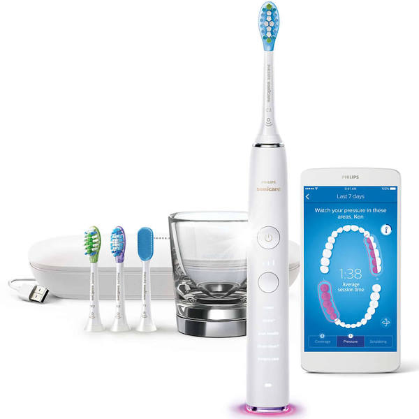 Philips Sonicare DiamondClean Smart Sonic Electric Toothbrush With 