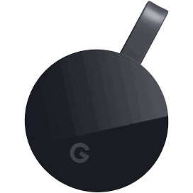 Google ChromeCast Ultra, svart 