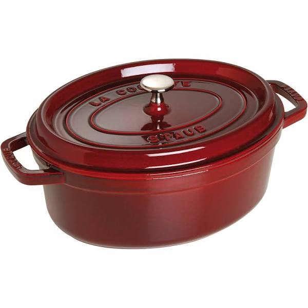 Staub Oval Gryta 29 cm 4,2 liter Grenadine 