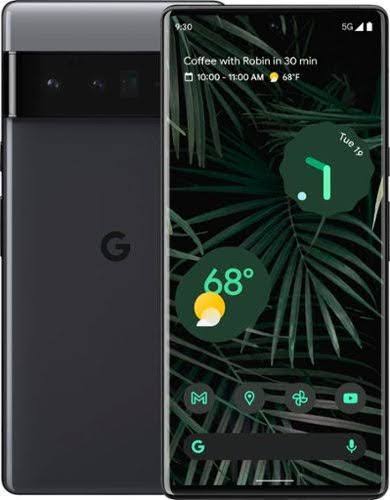 Google - Pixel 6 Pro 256Gb Unlocked - Stormy Black - GA02258-US - 810029931205