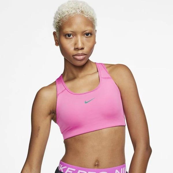 Nike Swoosh Training Bra XS in Pink