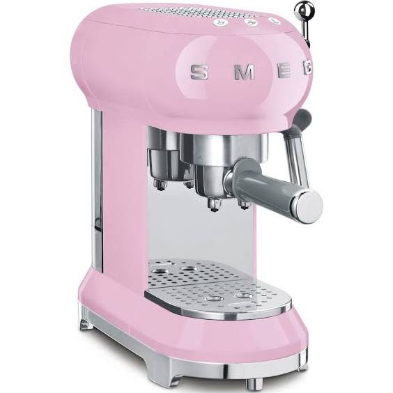 Smeg ECF01PKEU espressomaskin. rosa 