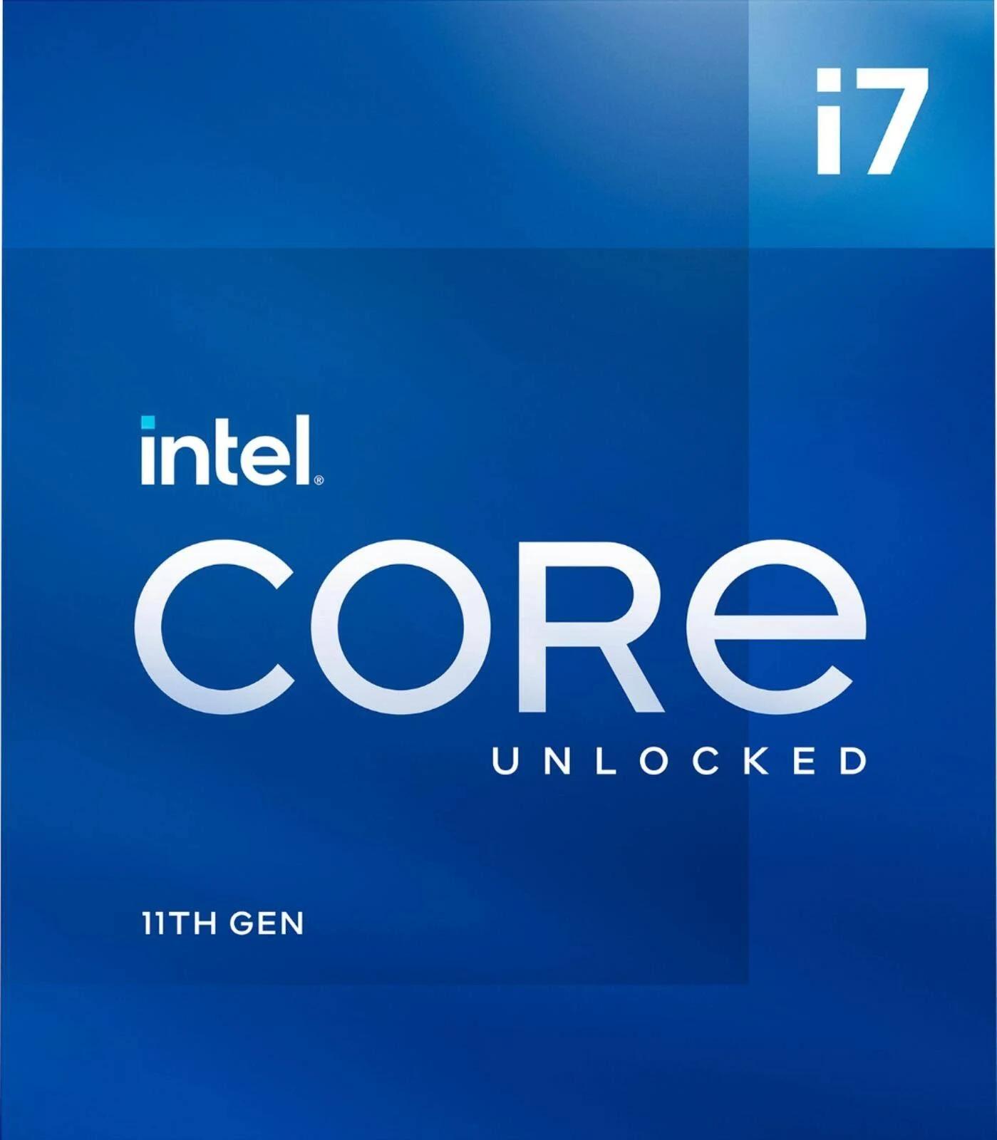 Intel Core I7-11700K Processor 3.6 Ghz 16 Mb Smart Cache Box