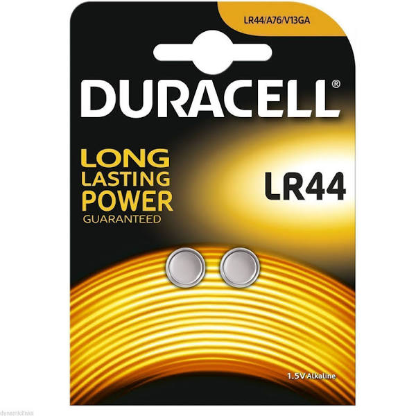 Duracell LR44 Alkaline Battery (2-Pack)