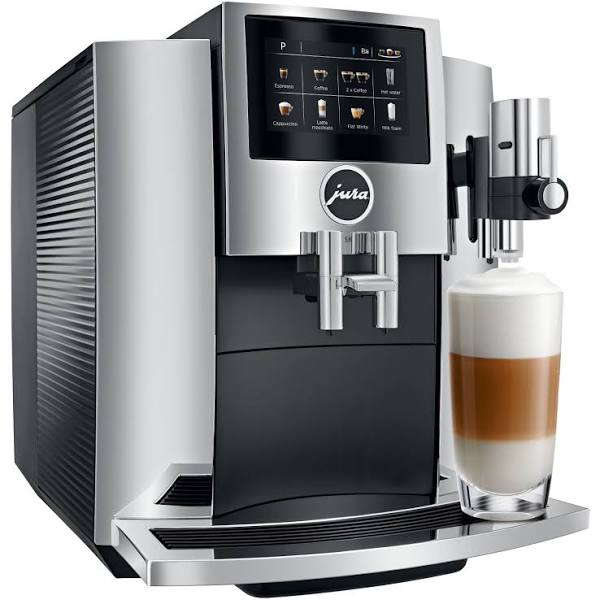 Jura 15187 S8 Chrome Espressomaskin 