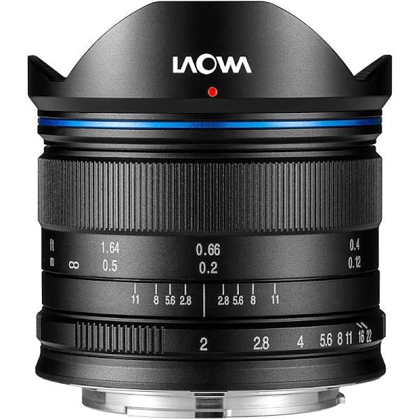 Laowa 7.5mm f/2 MFT Sort 