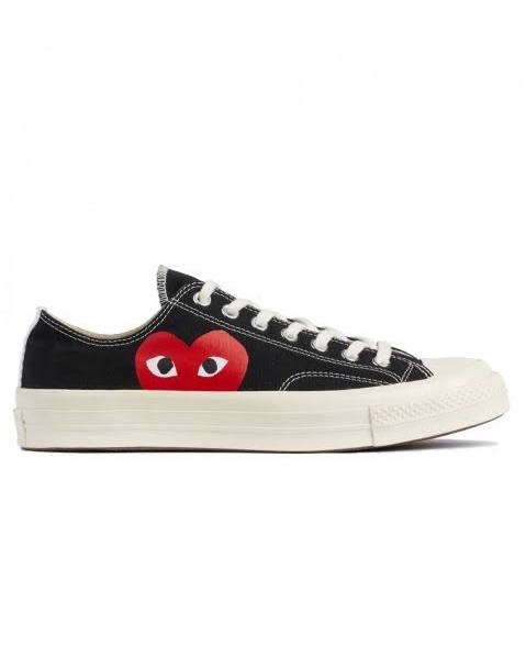 size 3 comme des garcons converse