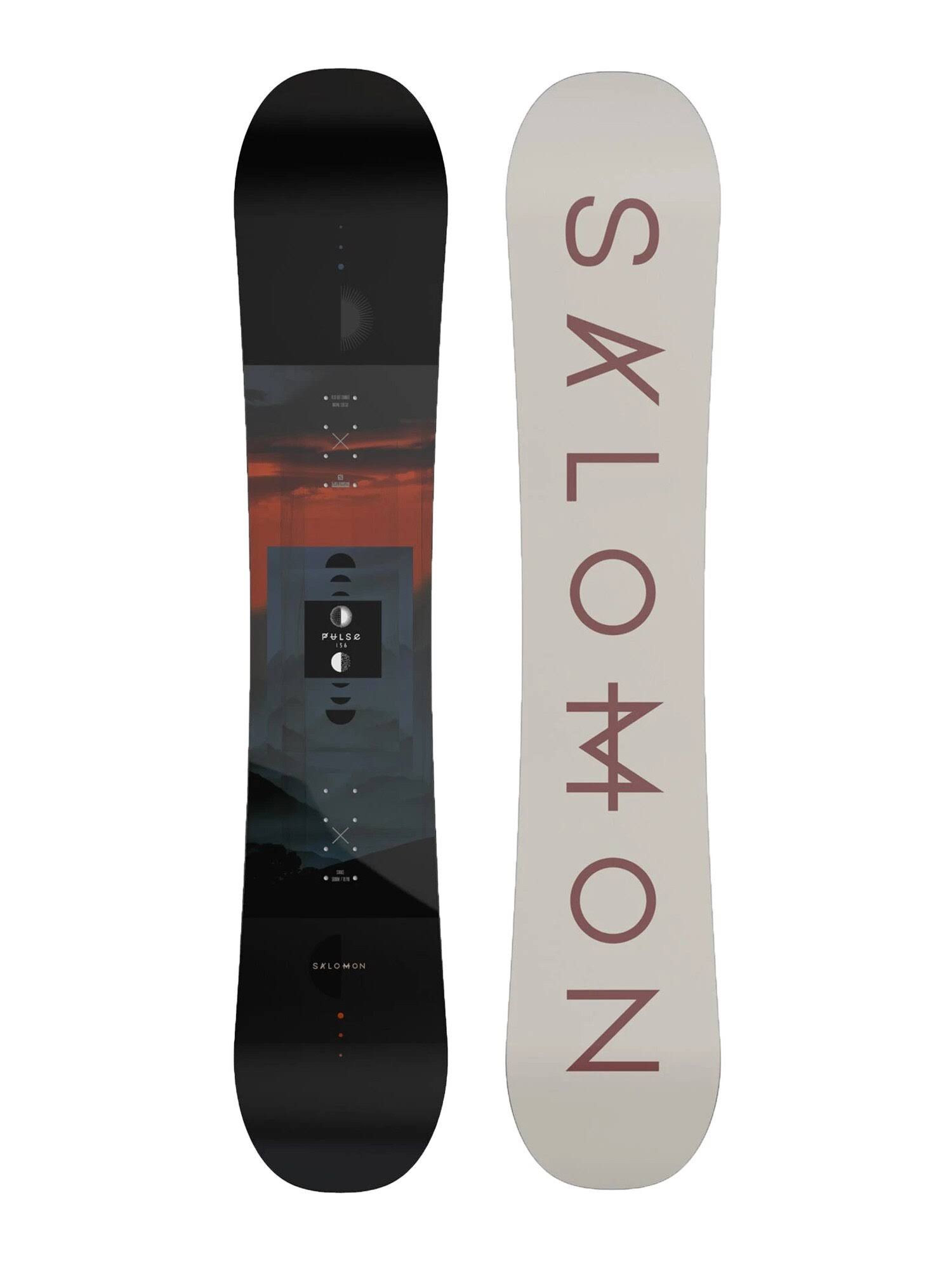 Salomon Pulse Snowboard (white/purple)