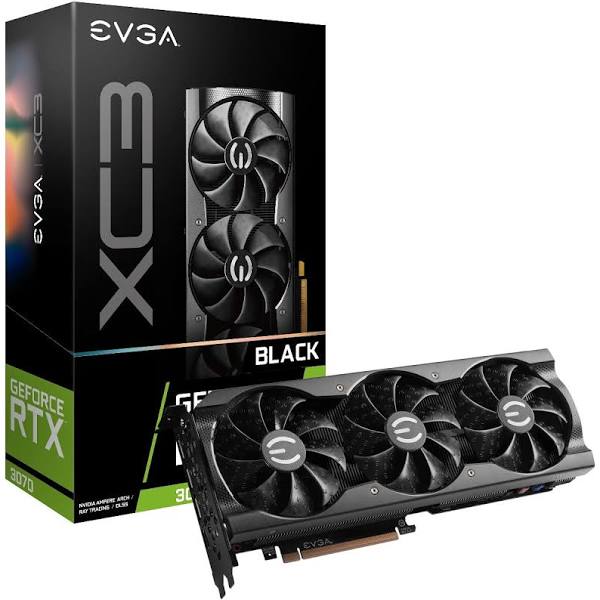 EVGA GeForce RTX 3070 8GB XC3 Black 