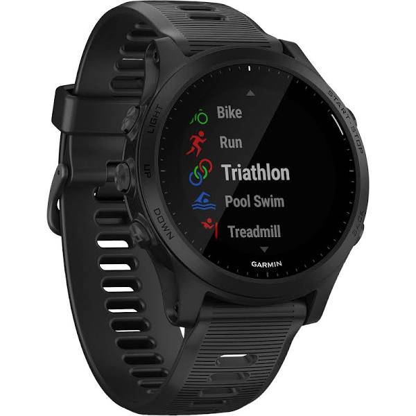 Garmin Forerunner 945 Music GPS Running/Triathlon Smartwatch (Black) (US & Canada map)