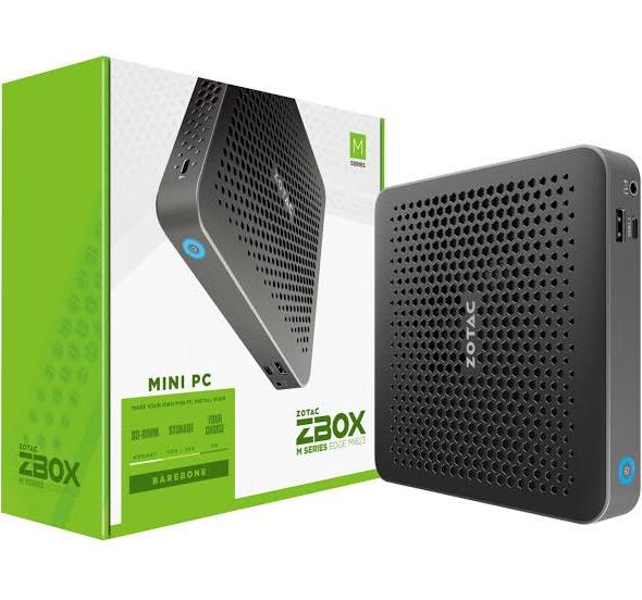 Zotac ZBOX edge MI623 0.64L sized PC Black BGA 1528 i3-10110U 2.1 GHz