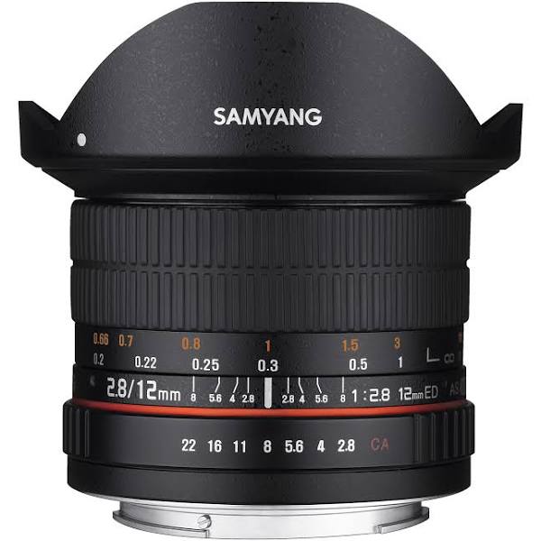 Samyang 12mm F2.8 AS NCS Fish-Eye Canon 