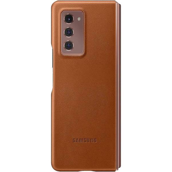 Samsung Leather Cover Brown Galaxy Z Fold 2