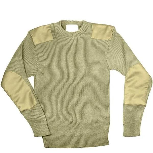 Rothco Commando Sweater - G.I. Style (Khaki, 2XL) 