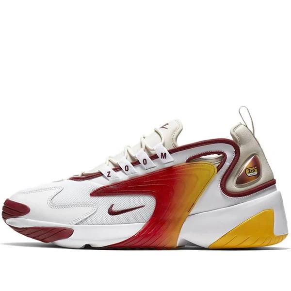 Panprices - Nike Zoom 2K White Team Red Chunky Sneakers/Shoes AO0269-103 ( Size: EU 40.5)