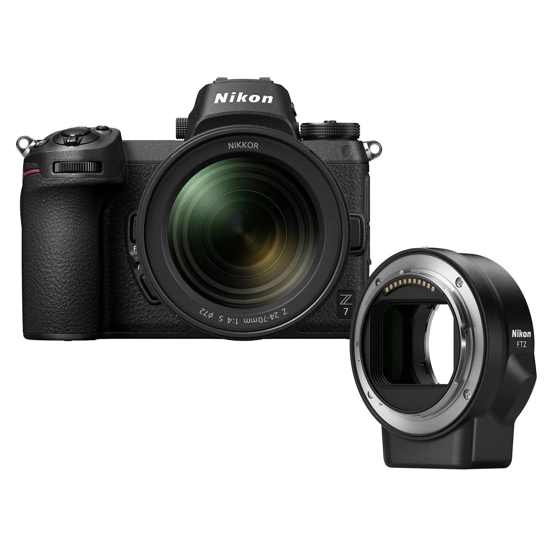 Nikon Z7 + Z 24-70/4 S + FTZ Adapter Kit 