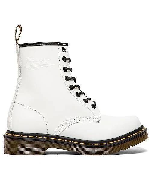 Dr. Martens 1460 8-Eye Boot in White. Size 7, 10, 8, 9. 