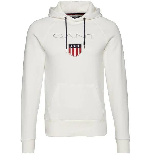 GANT Shield Hoodie Eggshell 