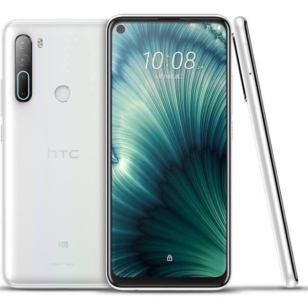 HTC U20 5G 8GB/256GB Dual Sim - White (English only) 