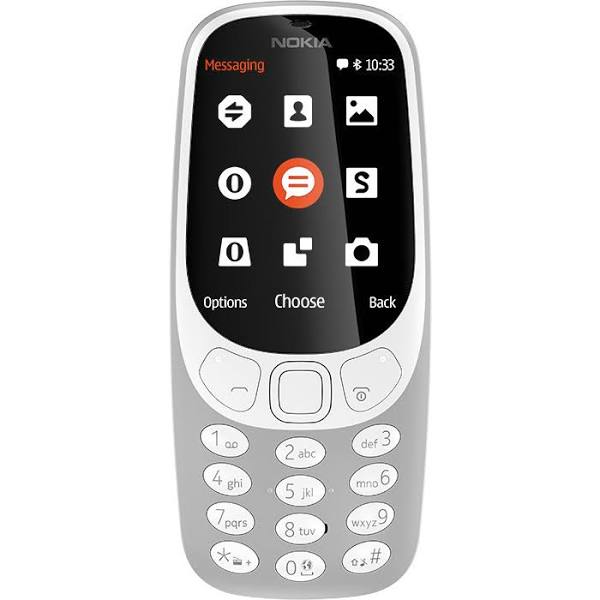 Nokia 3310 Dual Sim Grey unlocked