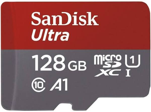Sandisk Ultra 128gb Micro Sd Memory Card, A1 