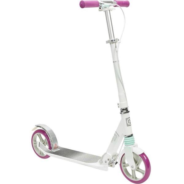 Decathlon Sparkcykel SC MID 9 vit/lila No Size VIT OXELO 