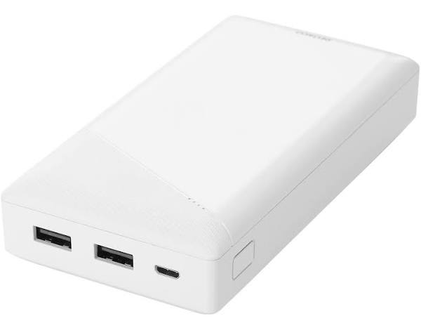 Panprices - Deltaco Powerbank 20000 Mah - Nødlader - Hvit