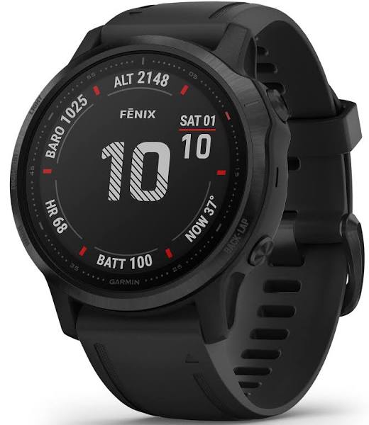 Garmin Fenix 6S Pro SVART 