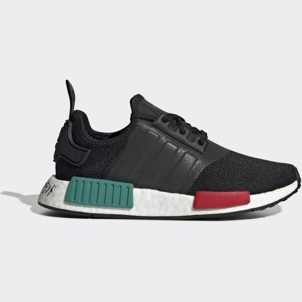 Panprices - Adidas NMD_R1 Shoes - Barn - Core Black / Glory Green / Lush  Red - 40