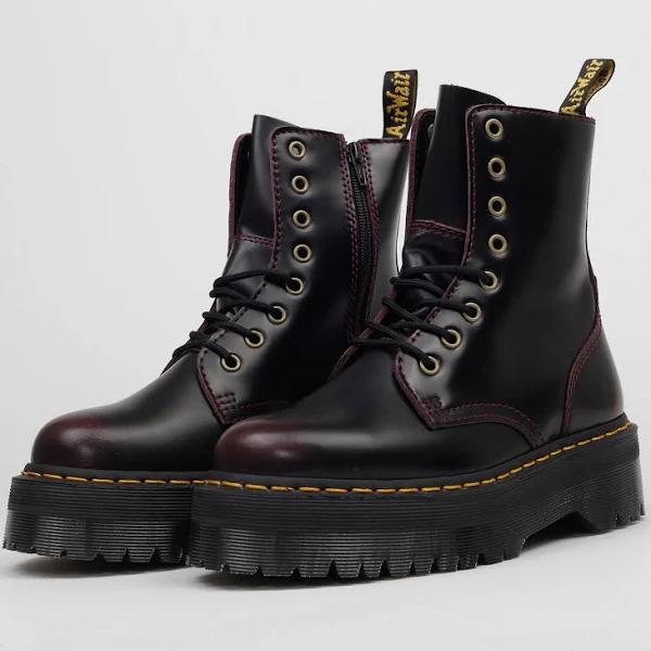 Women's winter boots Dr. Martens Jadon cherry red 