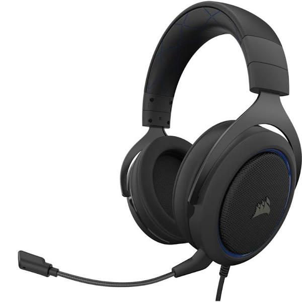 Corsair HS50 Pro Stereo Black/Blue Wired Gaming Headset 