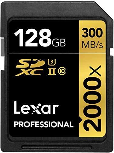 Lexar Professional 2000x 128 GB SDXC UHS-II-kort (LSD128CBNA2000R) 