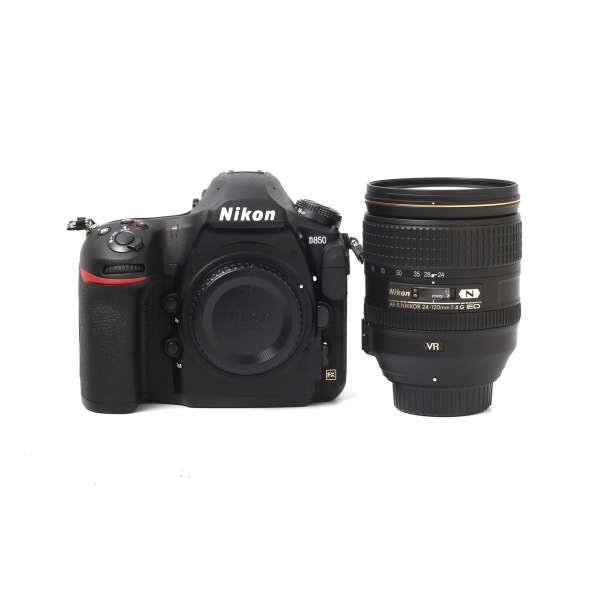 Nikon D850 Digital SLR Camera + AF-S 24-120mm f/4G ED VR Lens Kit