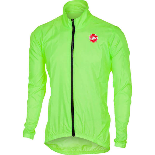 Castelli Squadra ER Jacket - XS - Yellow Fluo 