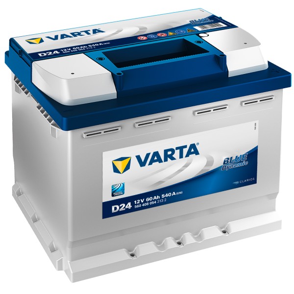 VARTA BLUE dynamic D24 12V 60Ah 540 A/EN gefüllt