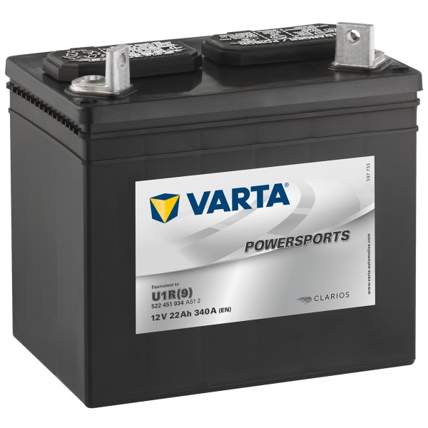 Varta Powersports Aufsitzmäher U1R (9) 12V 22Ah 340A/EN