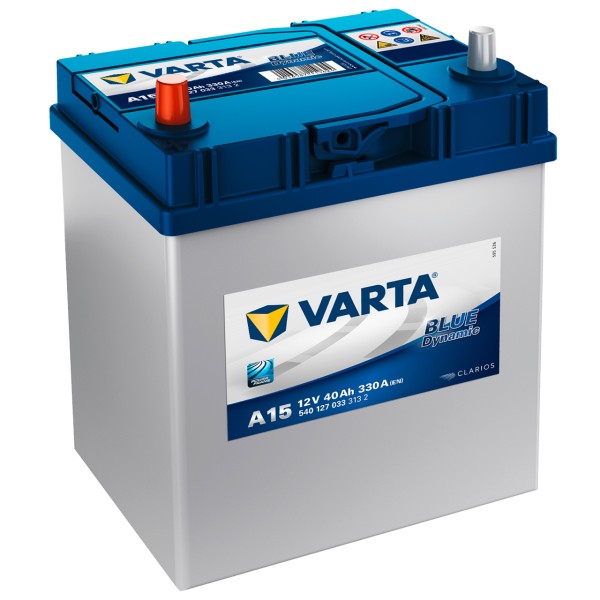 VARTA BLUE dynamic A15 12V 40Ah 330 A/EN gefüllt